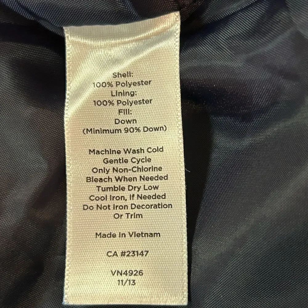 Talbots down filled puffer vest - Picture 5 of 5